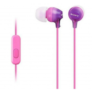 SONY MDR-EX15AP WIRED EARPHONE - PURPLE MDR-EX15AP/VZE