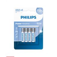 PHILIPS ALKALINE BATTERY LR03P4B/40-4XAAA