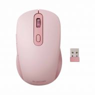 ELECOM 6 BUTTON OSMOD DUAL MODE SILENT WIRELESS MOUSE - PINK M-MY35MBSPN-G