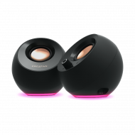 CREATIVE PEBBLE PRO SPEAKER - MATT BLACK 51MF1710AA000