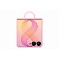SAMSUNG GALAXY Z FLIP8 SILICONE RING MAGNET CASE - PINK EF-EF776CVEGWW