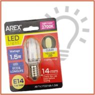 AREX E12 2700K LED BULB YELLOW ART-L1T2214A-1.5W
