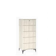 5 DRW CHEST OF DRAWER-GREY MAPLE C-250-4DRW-SV