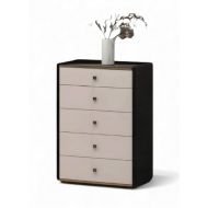5 DRW CHEST OF DRAWER-:CARBON FIBER C-259--5DRW