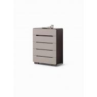 5 DRW CHEST OF DRAWER-:DARK GREY C-265-5DRW