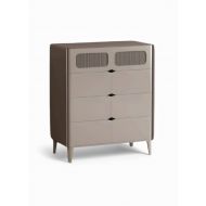 4 DRW CHEST OF DRAWER-LIGHT GREY C-266-4DRW