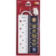 MORRIES 4WAY EXTENSION CORD 3M MS3244(3M)