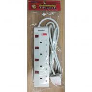 MORRIES 4WAY EXTENSION CORD 2M MS3244(2M)