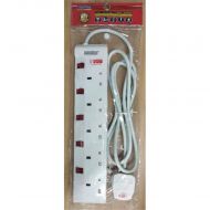 MORRIES 5WAY EXTENSION CORD 2M MS3255(2M)