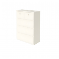 5DRW CHEST OF DRAWER-WHITEWASH C-236-5DRW - WW