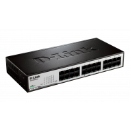 D-LINK 24 PORT GIGABIT SWITCH UNMANAGED METAL, RACKMOUNTABLE DGS-1024D