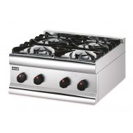 LINCAT BOILING TOPS - GAS 4 BURNER SILVERLINK 600 HT6/N