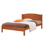 SOLID WOODEN BEDFRAME QUEEN F-2115N-Q-CHERRY