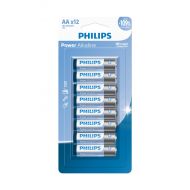 PHILIPS ALKALINE BATTERY LR6P12B/40-12XAA