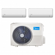 MIDEA SYSTEM 2 AIRCON MEZ-2M21E/2XMEZID-09