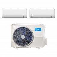 MIDEA SYSTEM 2 AIRCON MEZ-2M21E/1XMEZID-09/1XMEZID-12