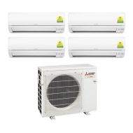 Mitsubishi System 4 Aircon MXY-4H38VG/1XMSXY-FP10VG/2XMSXY-FP13VG/1XMSXY-FP24