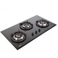 TECNO GAS HOB - 3 BURNERS T333TGSV-SPARKLING BLACK T333TGSV-SPARKLING BLACK