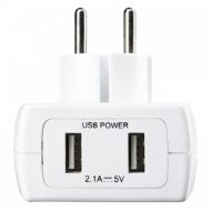 MASTERPLUG TRAVEL USBX2 TAUSBEUR2-MP