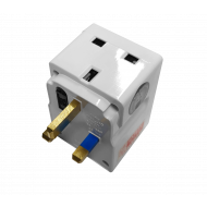 SOUND TEOH ADAPTOR PLUG PP-36N-3WAY-W/NEON