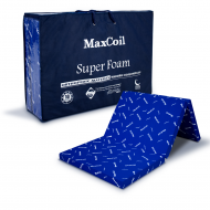 MAXCOIL FOLDABLE MATTRESS SUPER FOAM 2" - S