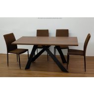 ALETTA DINING SET 1+4 ALETTA-WDT1727+4XDC101