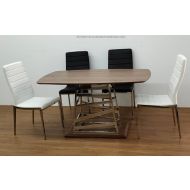 ELMO DINING SET 1+4 ELMO-DT315+4XDC1838