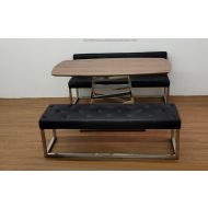 ELMO DINING SET 1+2 (BENCH) ELMO-DT315+DC308+DC308F