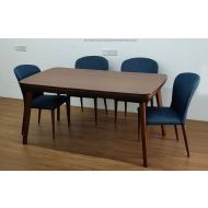 ENZO DINING SET 1+4 ENZO-DT65+4XWDC827