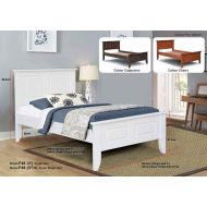 SOLID WOODEN BEDFRAME SINGLE F-48-S-CHERRY