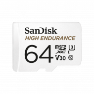SANDISK HIGH ENDURANCE MICROSD 64GB SDSQQNR-064G-GN6IA