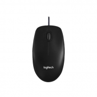 LOGITECH M100R WIRED MOUSE - BLACK 910-006765