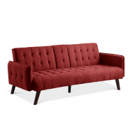 SCARLET 3 SEATER SOFABED 4360-MAROON