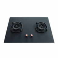 TECNO GAS HOB - 2 BURNERS T28TGSV-MATTE BLACK