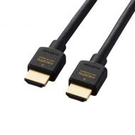 ELECOM 8K ULTRA HIGH SPEED HDMI 1.0M CABLE - BLACK DH-HD21E10BK2