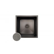 HOUSS 1S STONE GRAIN HANDMADE KITCHEN SINK SUS304 BLACK HSST-8405BK