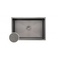 HOUSS 1B STONE GRAIN HANDMADE KITCHEN SINK SUS304 BLACK HSST-8407BK