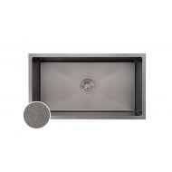 HOUSS 1B STONE GRAIN HANDMADE KITCHEN SINK SUS304 BLACK HSST-8408BK