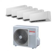 TOSHIBA SYSTEM 5 AIRCON RAS5M51U2ACVGSG-2XRASM10U2KCVGSG1-3XRASM13U2KCVGSG