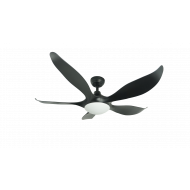 MISTRAL 52” REMOTE CEILING FAN TYPHOON 52-BLACK