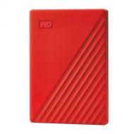 WD MY PASSPORT 4TB PORTABLE HDD RED WDBPKJ0040BRD-WESN